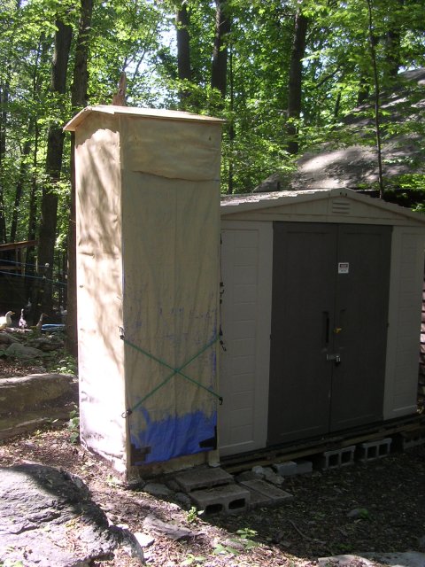 chamber and shed